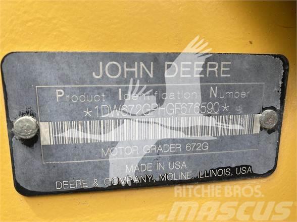 John Deere 672GP Grederji