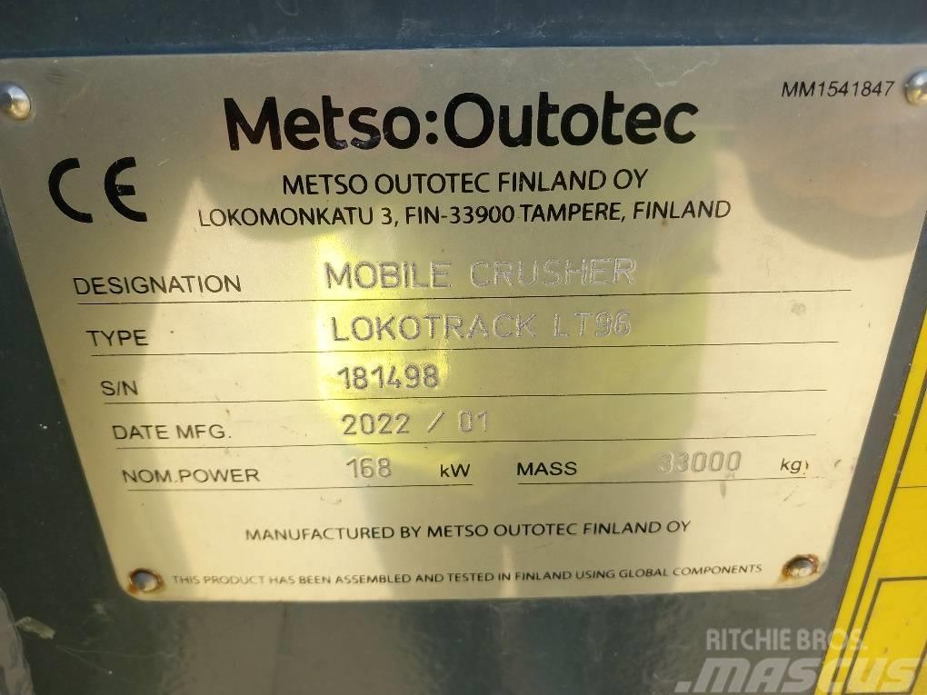 Metso Lokotrack LT 96 Mobilni drobilniki