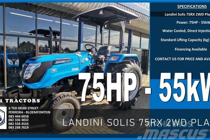 Landini SOLIS 75RX 2WD PLATFORM Traktorji