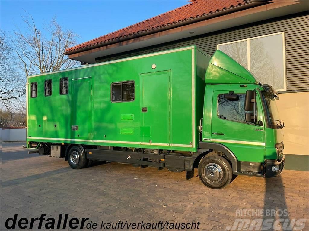 MERCEDES-BENZ Atego 1018 4 Pferde Euro 5 Automatik Klima Tovornjaki za prevoz živine