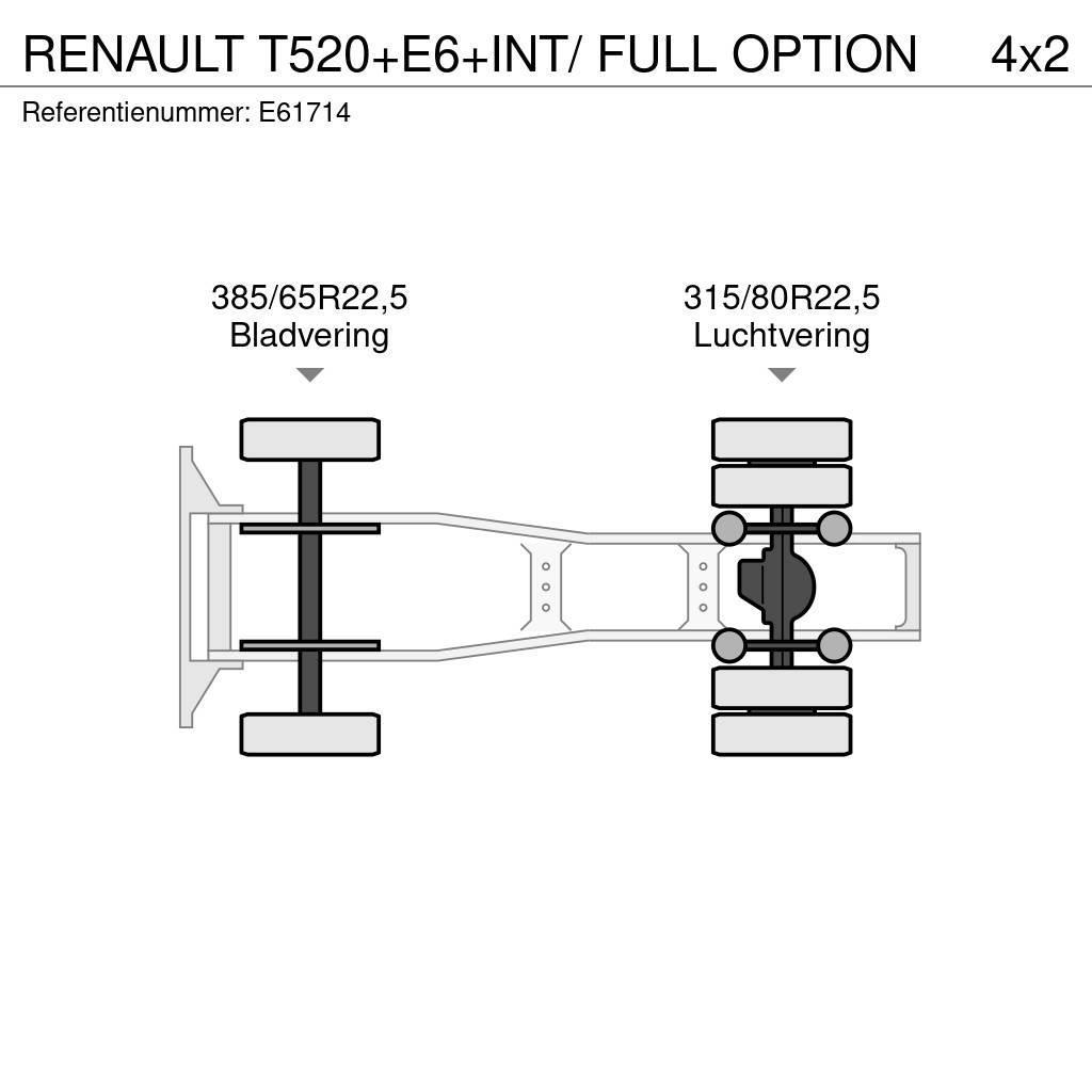 Renault T520+E6+INT/ FULL OPTION Vlačilci