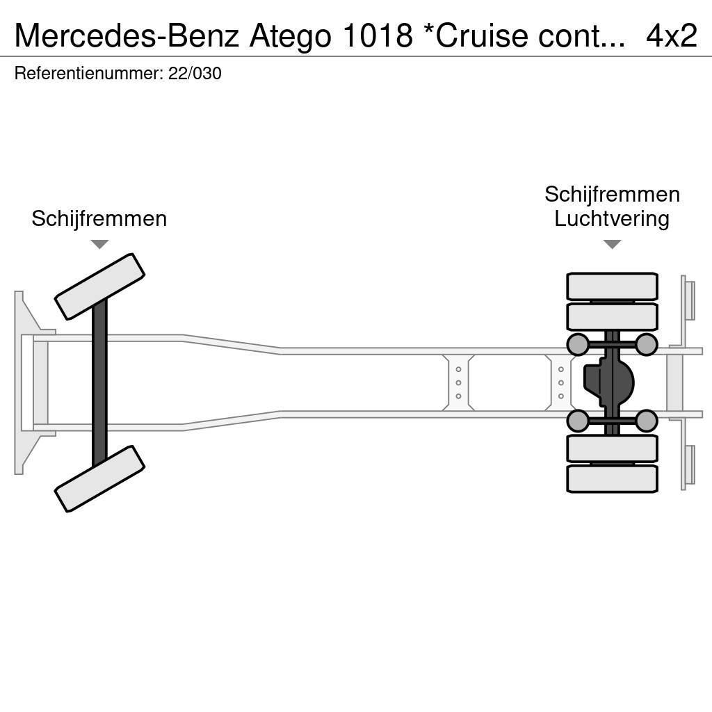Mercedes-Benz Atego 1018 *Cruise control*Airco*Achteruitrijcamer Tovornjaki za prevoz živine