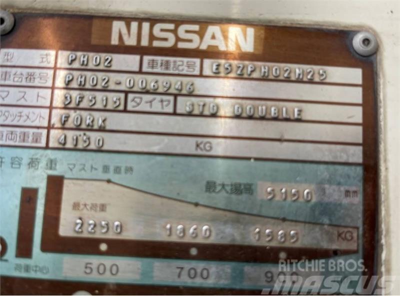 Nissan NP50 Viličarji - drugo