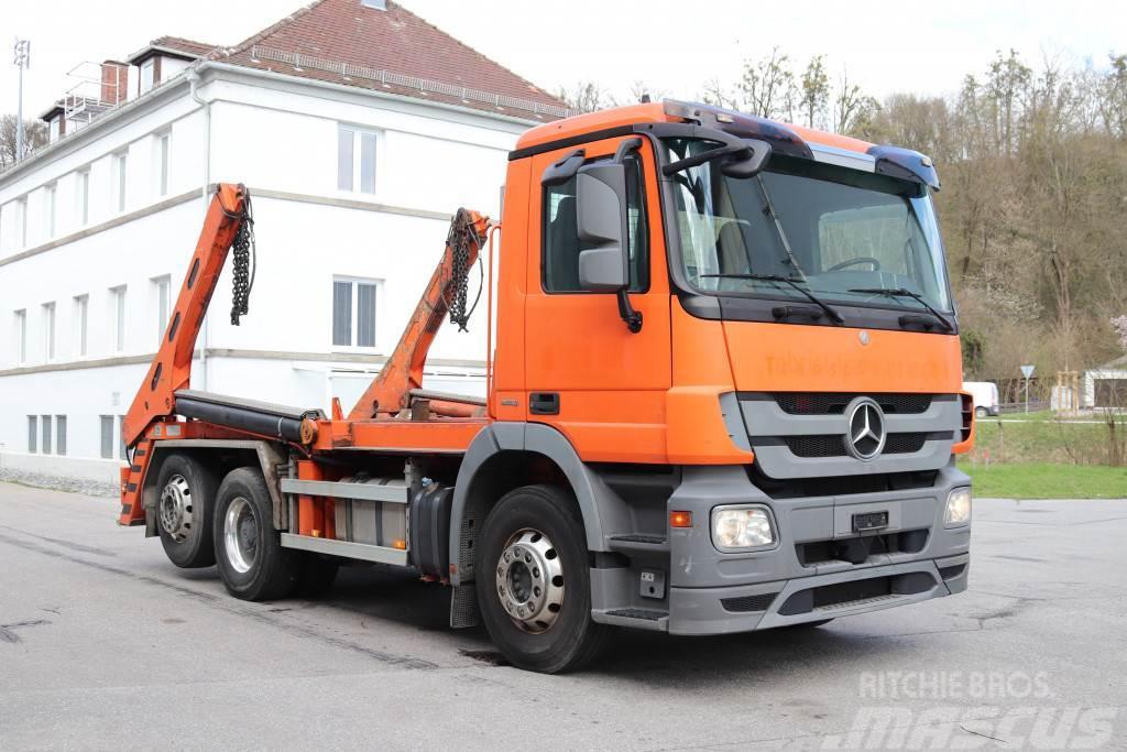 Mercedes-Benz Actros 2541 MP3 E5 6x2 Retarder AHK Lift Lenk Razstavljivi tovornjaki z žičnimi dvigali