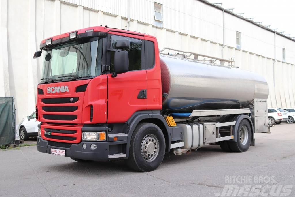 Scania G480 E6 Milch Isoliert 11.000L 3 Kammern Pumpe Tovornjaki cisterne