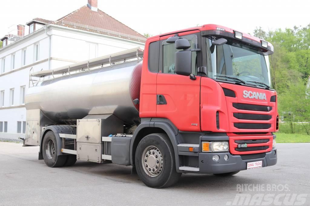Scania G480 E6 Milch Isoliert 11.000L 3 Kammern Pumpe Tovornjaki cisterne