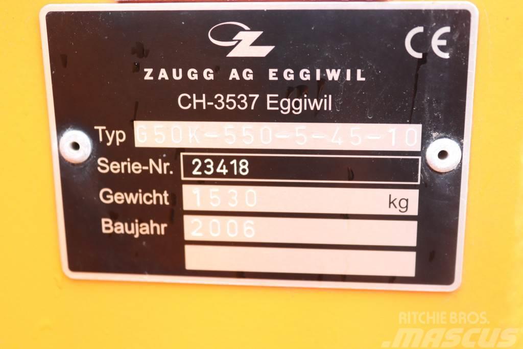  Zaugg G50K-550-5-45-10 Schneepflug 5,50m breit Drugi