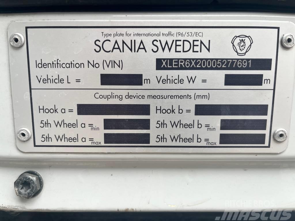Scania R 480 XPI  HDS-Effer 655S Avtodvigala
