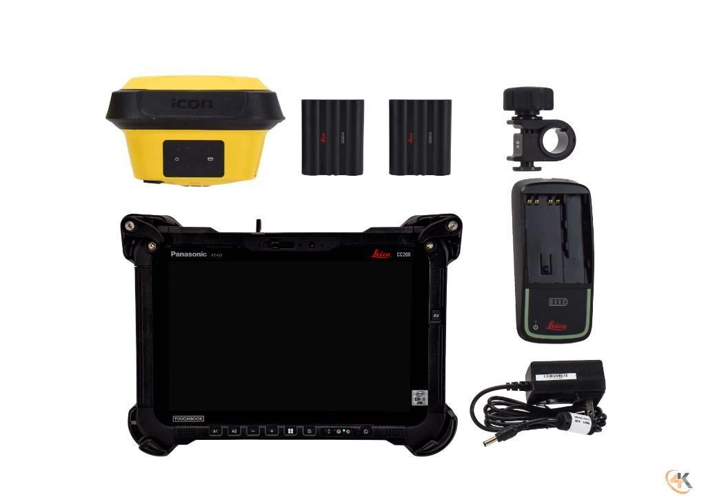 Leica iCON iCG70 Network Rover Receiver w/ CC200 & iCON Drugi deli