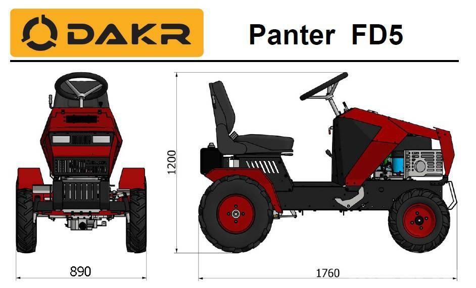  DAKR Panter FD-5 Manjši traktorji