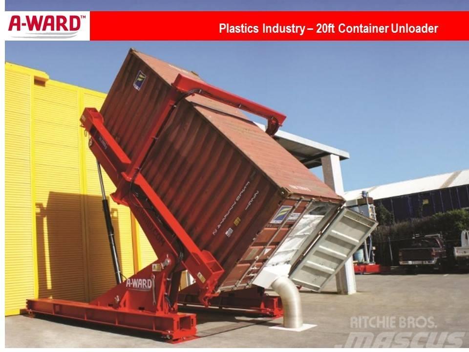 A-Ward Container UNLOADER - Unloading of bulk material Port material handlers