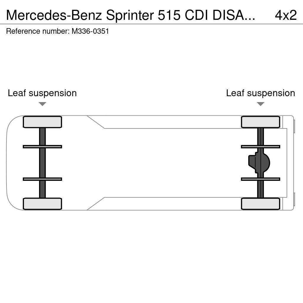Mercedes-Benz Sprinter 515 CDI DISABLED RAMP Mini avtobusi