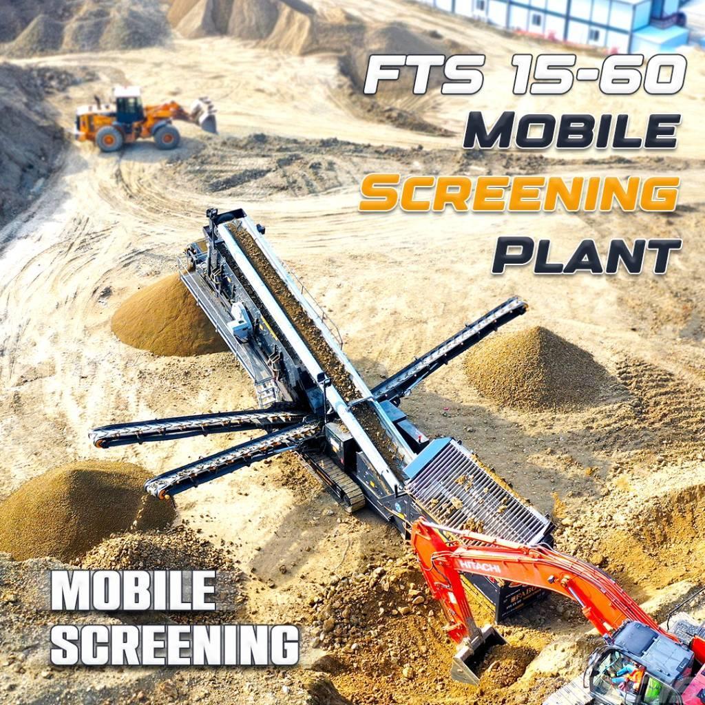 Fabo FTS 15-60 MOBILE SCREENING PLANT 500-600 TPH Drobilci
