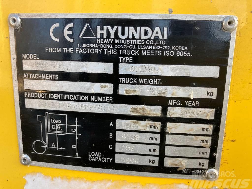 Hyundai 50 D-7 E Dizelski viličarji