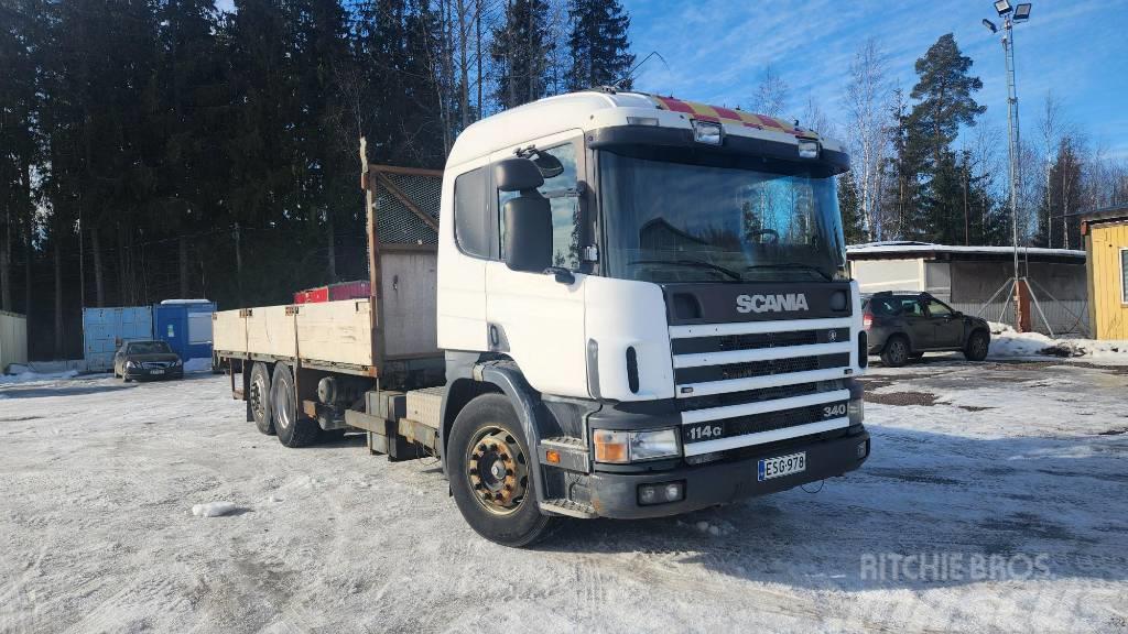 Scania P 114 GB Tovornjaki s kesonom/platojem
