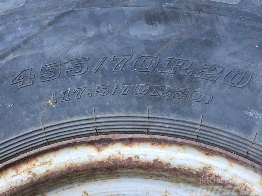Dunlop 455/70-R20 (17.5/70R20) - Tire/Reifen/Band Gume, kolesa in platišča