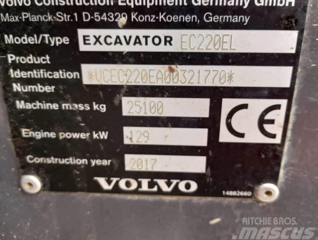 Volvo EC220EL Bagri goseničarji
