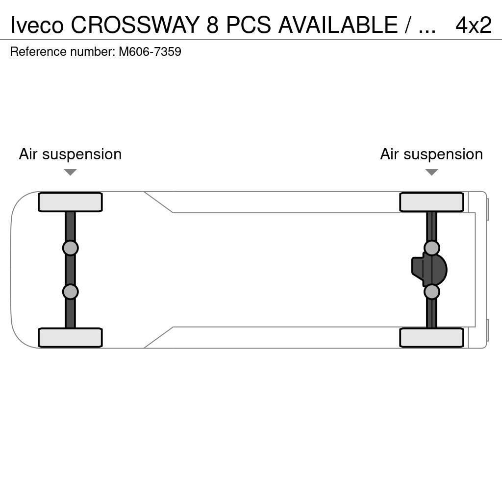 Iveco CROSSWAY 8 PCS AVAILABLE / EURO EEV / 44 SEATS + 3 Mestni avtobusi