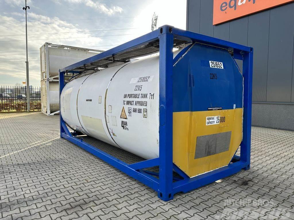  Consani 20FT,  25.085L, UN PORTABLE T11, 5Y-inspec Cisterne za gorivo