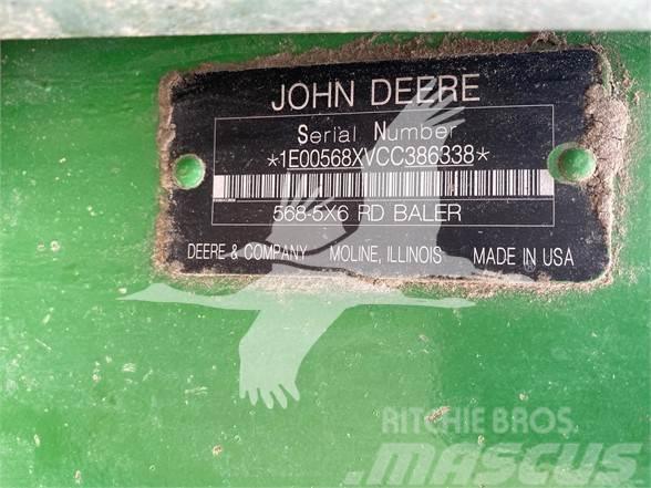John Deere 568 Balirke (okrogle bale)