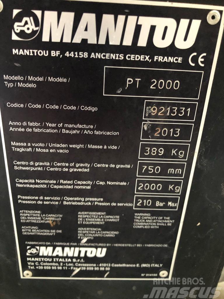 Manitou PT2000 Drugi priključki in komponente