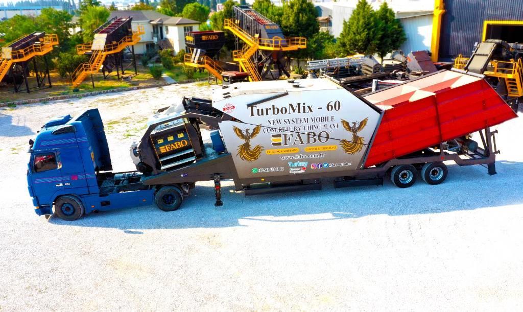  TURBOMIX-60 MOBILE CONCRETE MIXING PLANT Pripomočki za betonska dela