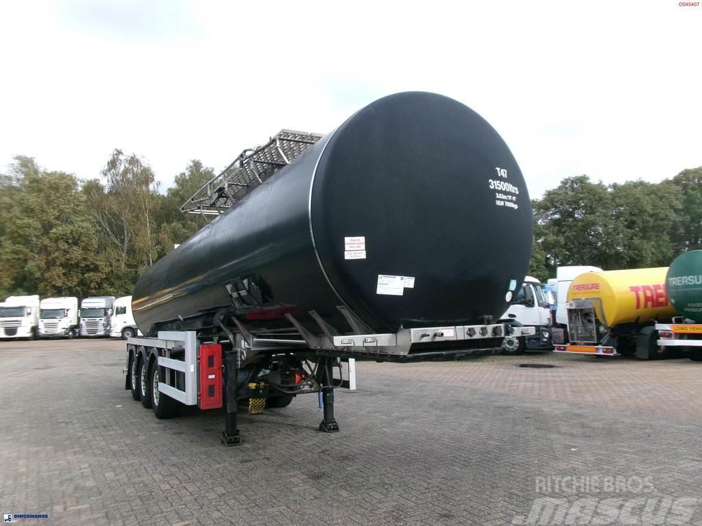 Crossland Bitumen tank inox 33 m3 / 1 comp + compressor + AD Polprikolice cisterne
