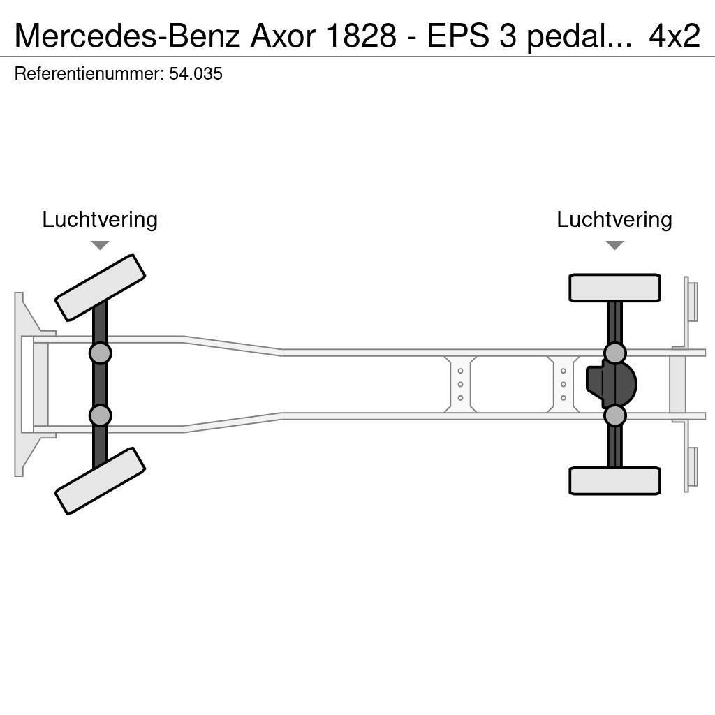 Mercedes-Benz Axor 1828 - EPS 3 pedal - Box Folding system - 54. Tovornjaki zabojniki