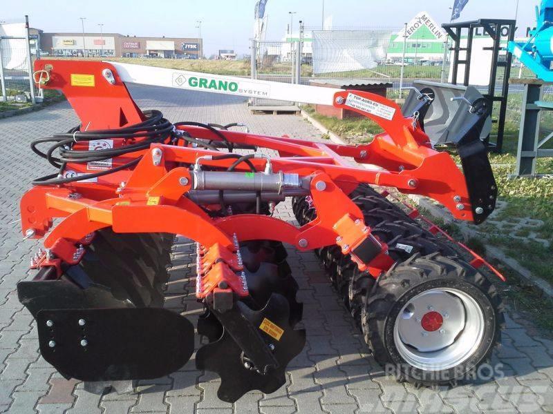 Top-Agro GRANO Disc harrow + lift + tires roller 2,5m Kolutne brane