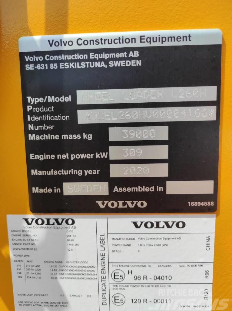 Volvo Wheel Loader L260H Kolesni nakladalci