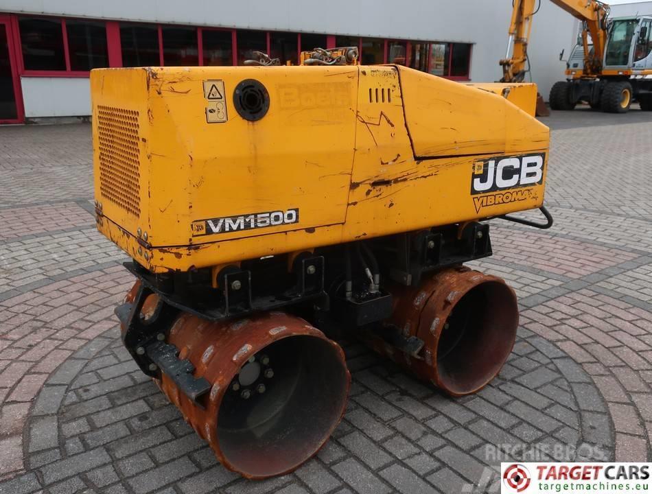 JCB VM1500 Trench Compactor Vibratory Roller 85cm Dvojni valjarji