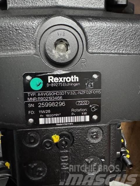 Rexroth A4VG90HD3DT1/32L-NZF02F011S Hidravlika
