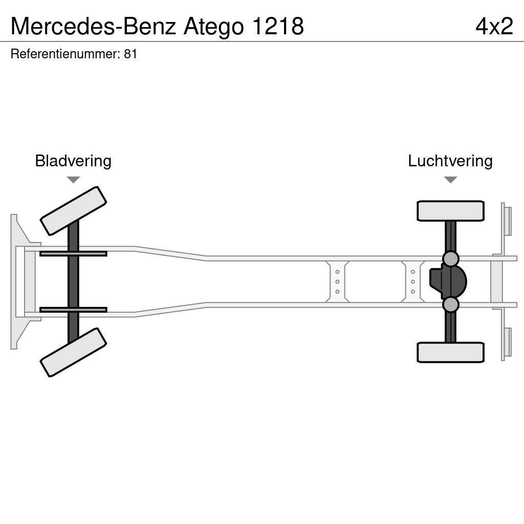 Mercedes-Benz Atego 1218 Tovornjaki zabojniki
