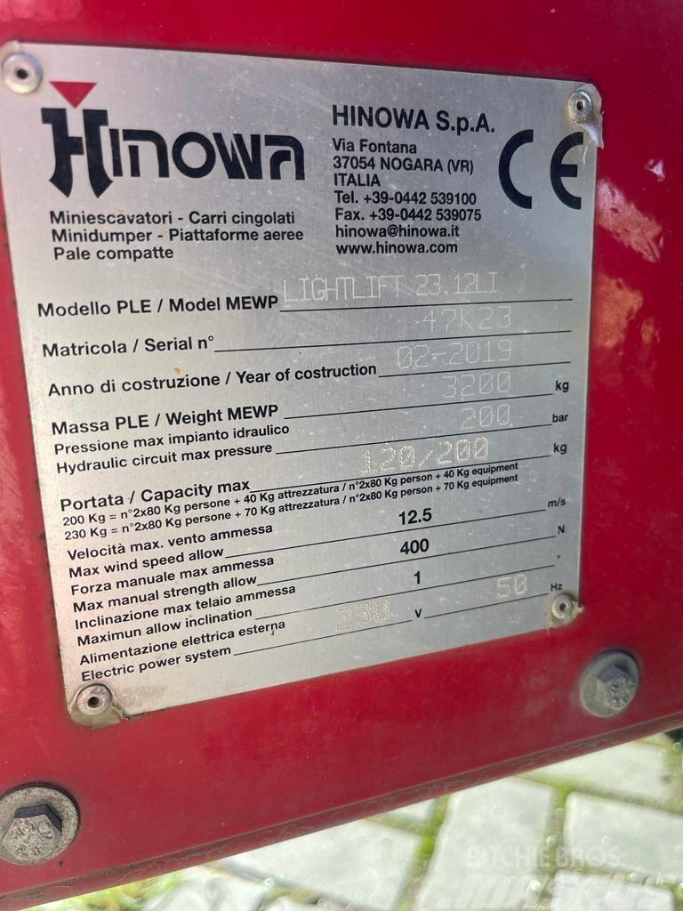 Hinowa Lightlift 23.12 Zglobne dvižne ploščadi