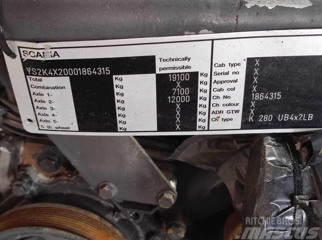 Scania DC9 29 / 280hp ENGINE Motorji