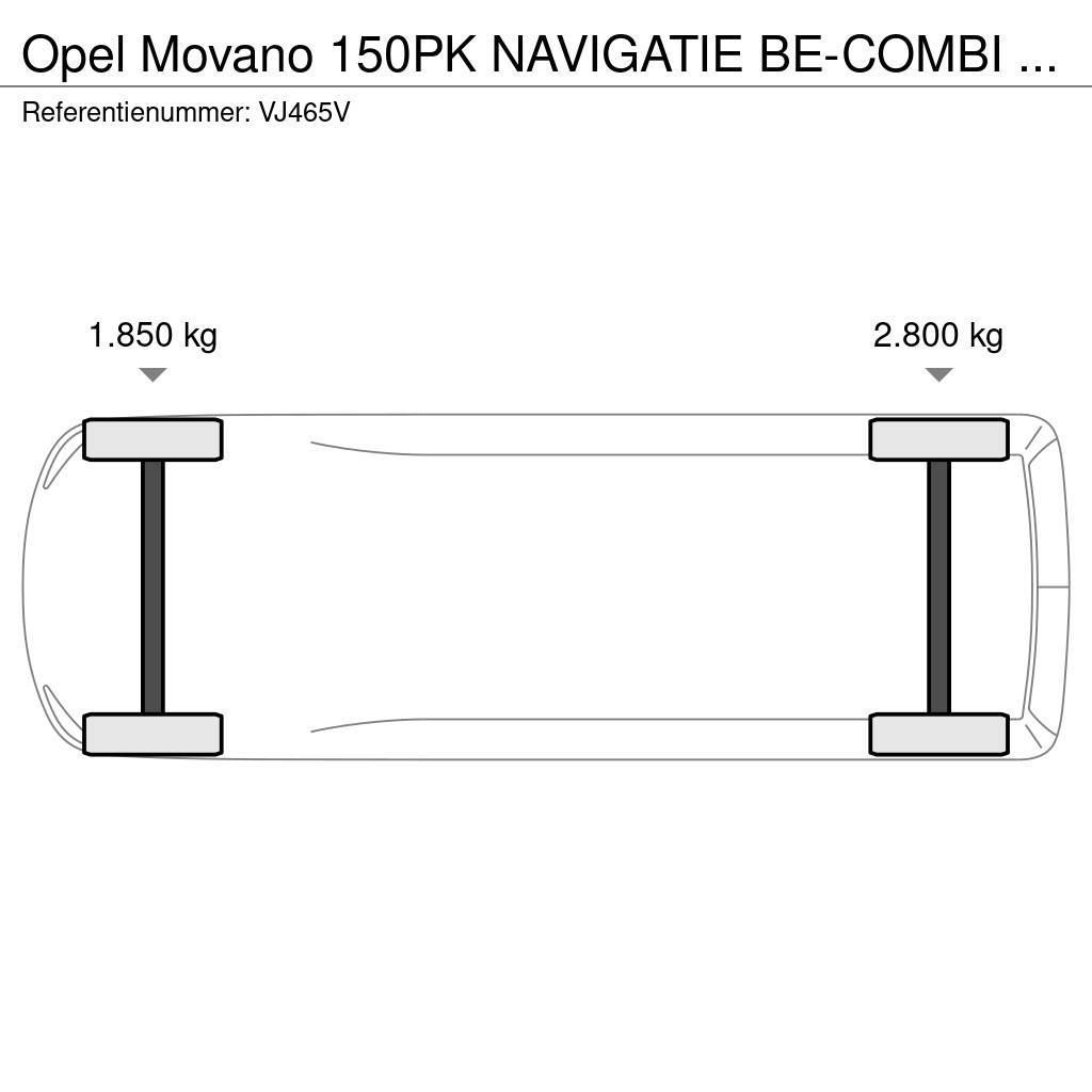 Opel Movano 150PK NAVIGATIE BE-COMBI LOADCAP 3-TON Drugi