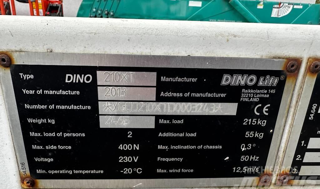 Dino 210 XT Vlečne dvižne ploščadi