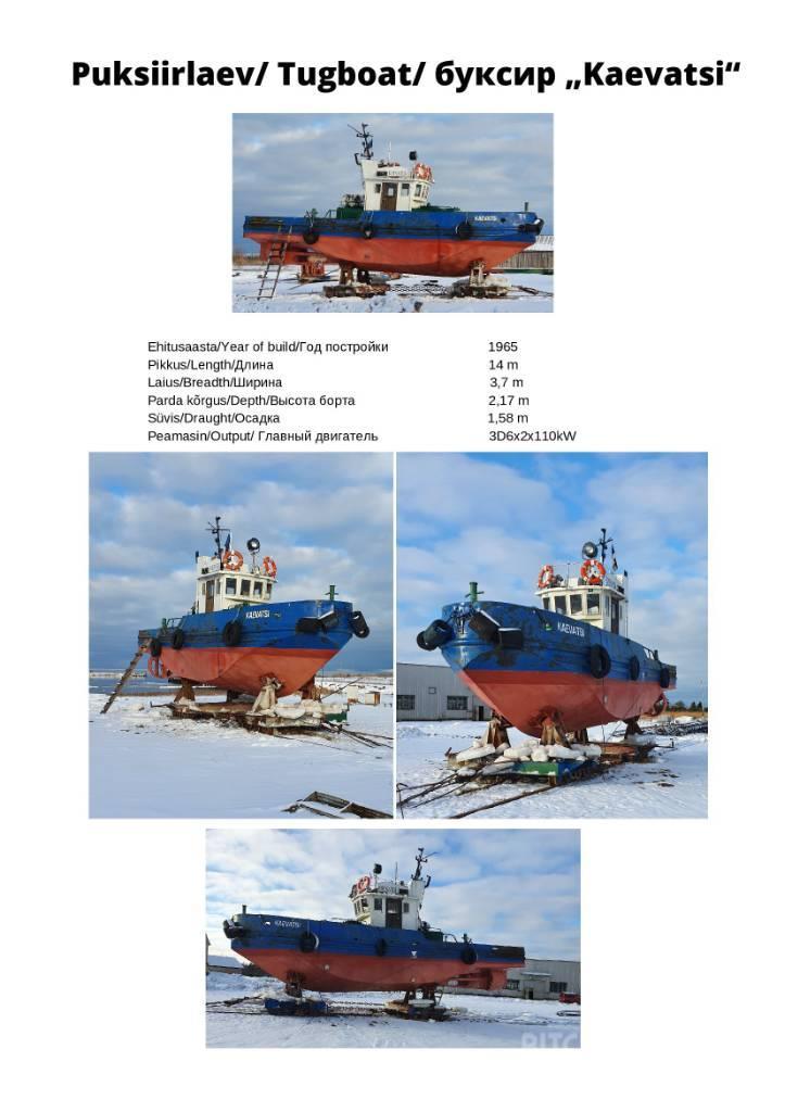  Tugboat Kaevatsi Delovni čolni/barže