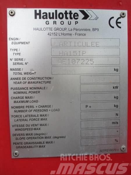 Haulotte HA 15 IP Zglobne dvižne ploščadi