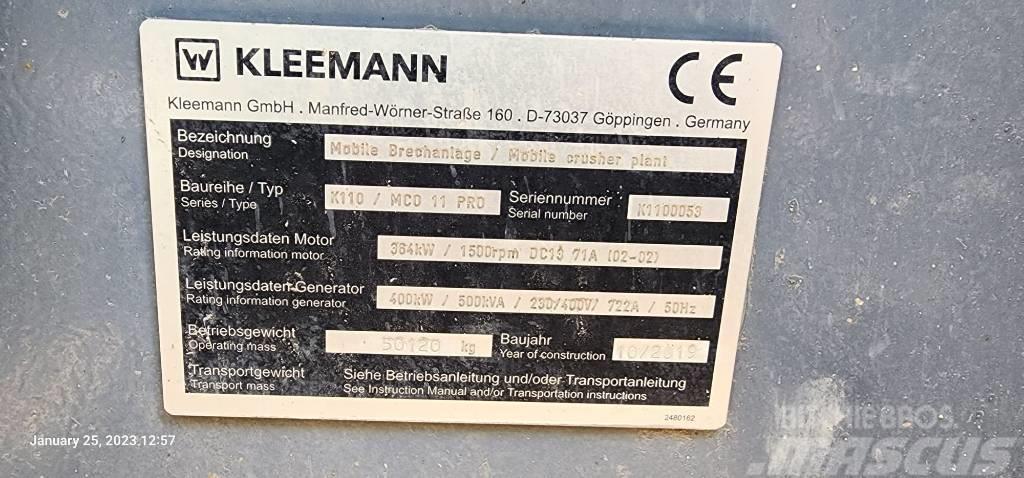 Kleemann MCO 11 PRO Drobilci