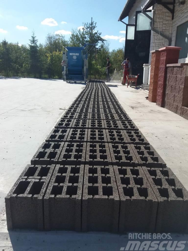 Metalika SVP-533 DB Concrete block making machine Stroji za betonsko galanterijo
