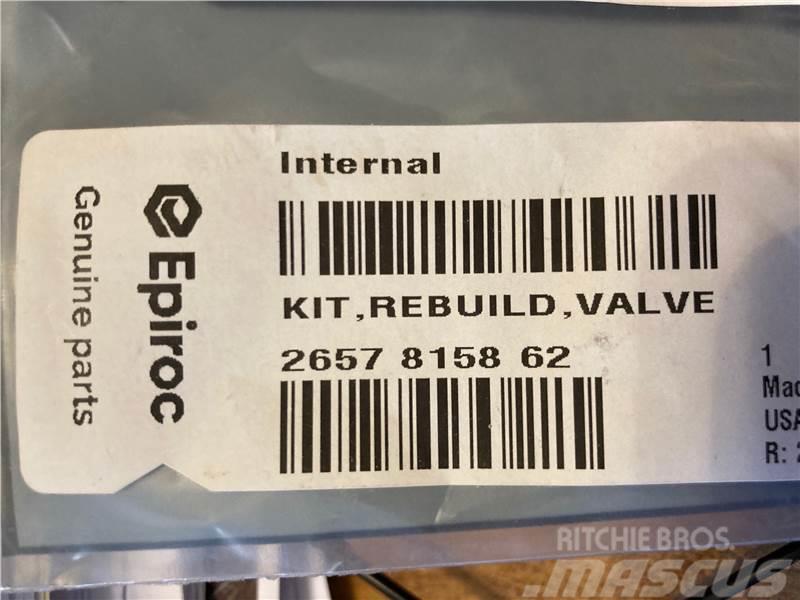 Epiroc (Atlas Copco) Valve Rebuild Kit - 57815862 Dodatki in rezervni deli za opremo za vrtanje
