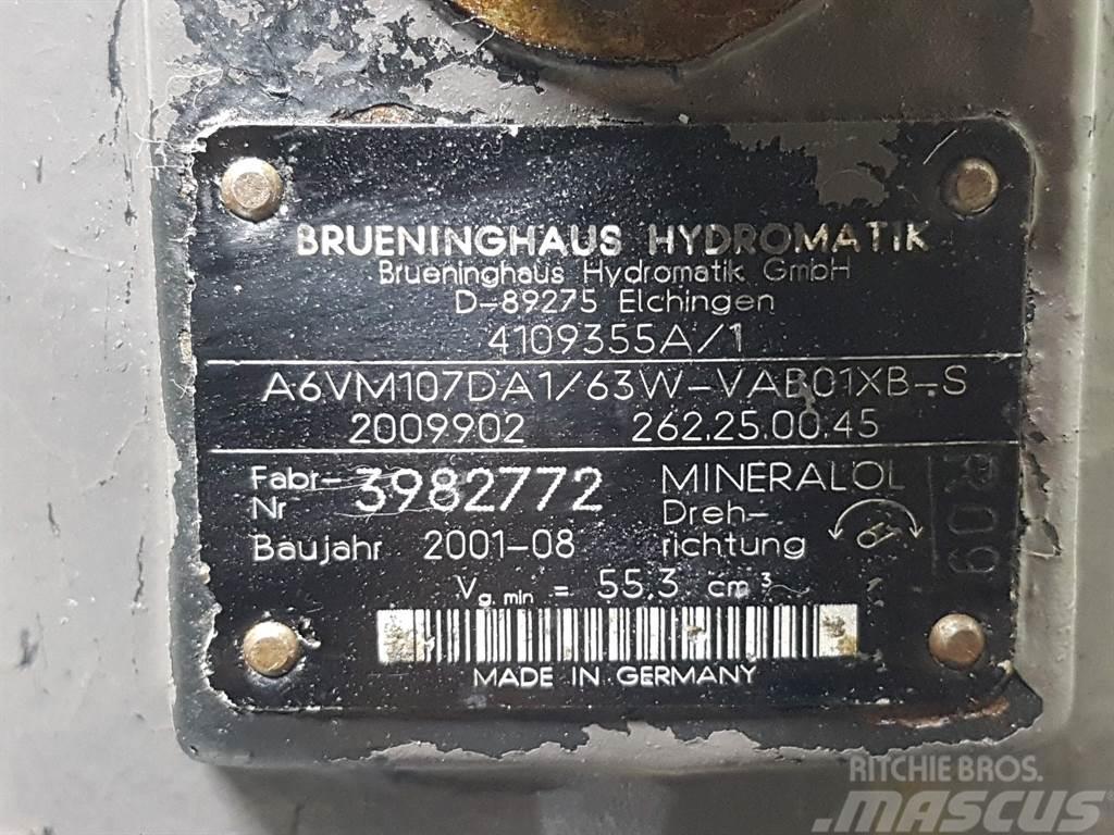 Ahlmann AZ14-Brueninghaus A6VM107DA1/63W-Drive motor Hidravlika