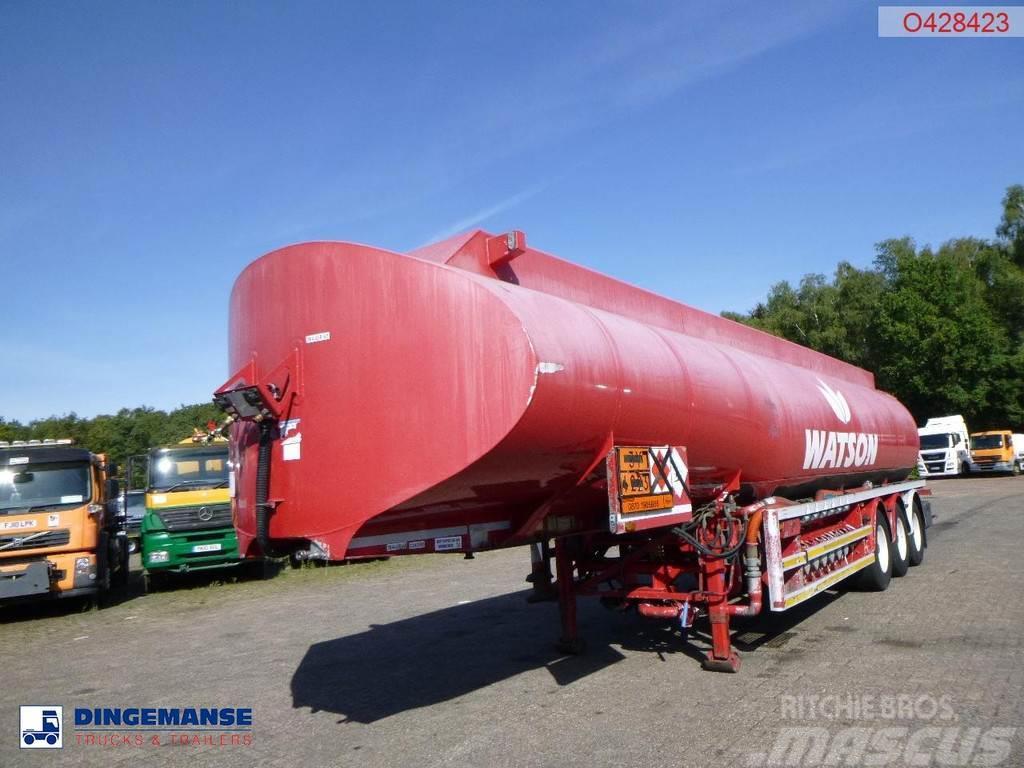 Lakeland Fuel tank alu 42.8 m3 / 6 comp Polprikolice cisterne