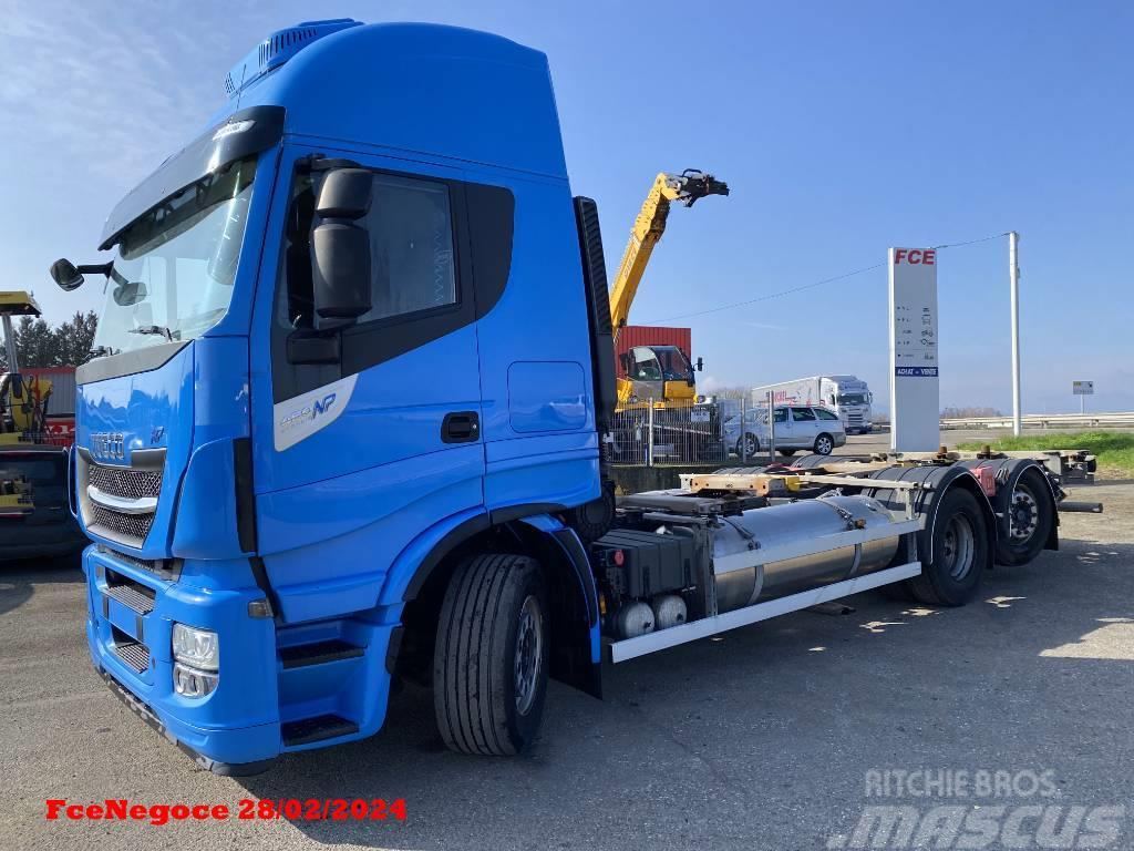 Iveco STRALIS 460NP LNG RETARDER Kontejnerski tovornjaki