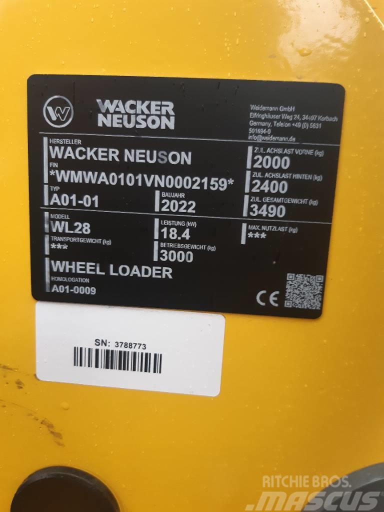 Wacker Neuson WL28 Kolesni nakladalci