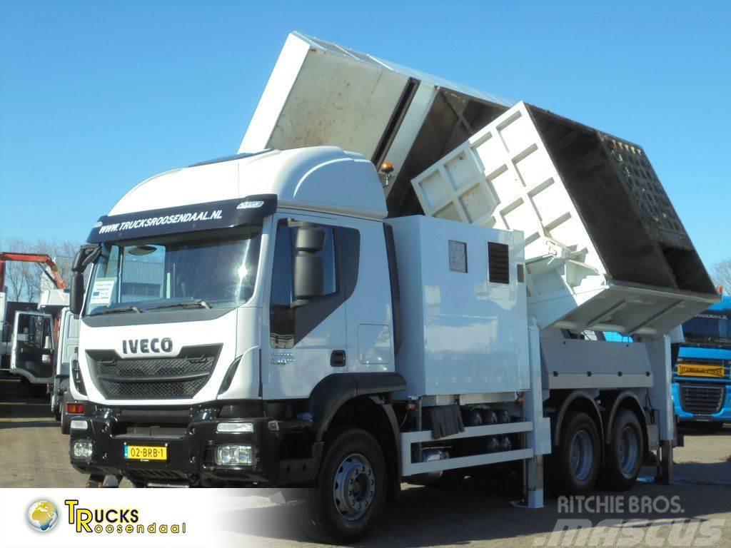 Iveco Trakker 450 + Euro 5 + Zandzuiger + Manual + 6x4 + Vakuumski tovornjaki
