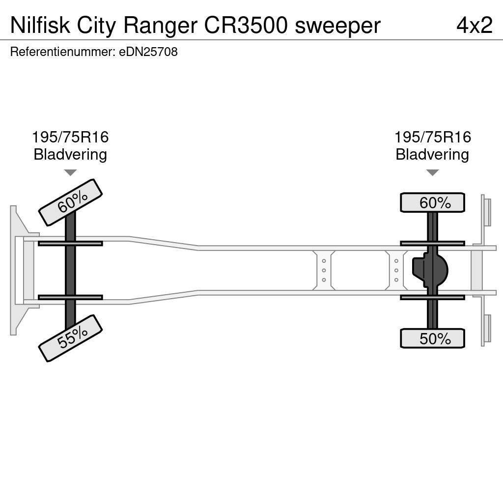 Nilfisk City Ranger CR3500 sweeper Vakuumski tovornjaki