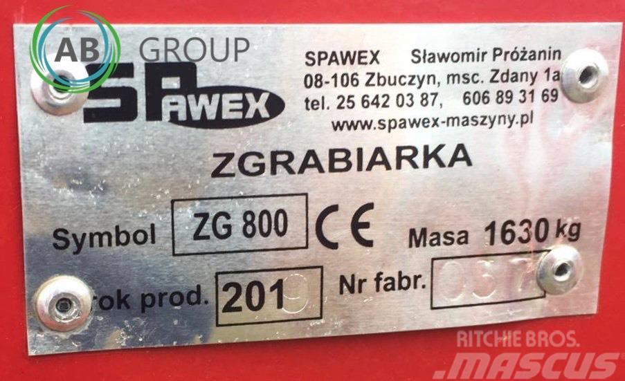 Spawex KREISELSCHWADER TAJFUN ZG-800 / ROTORY RAKE Obračalniki in zgrabljalniki