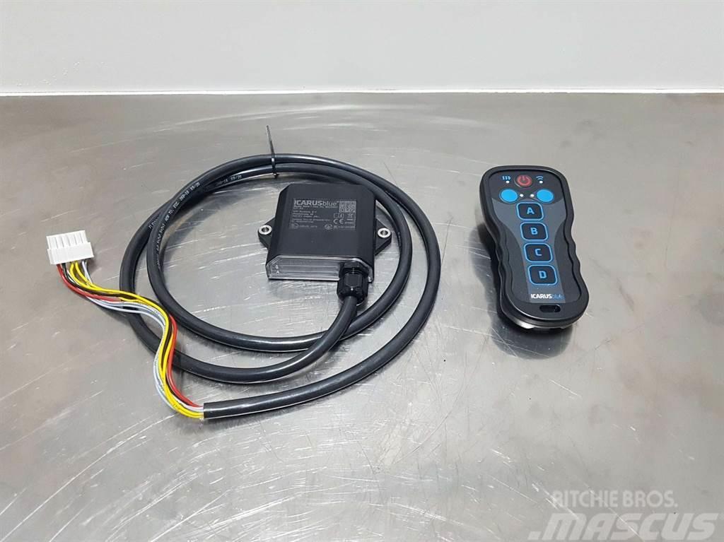  Icarus blue TM600+R420 - Wireless remote control s Elektronika